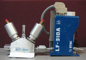 STEC Liquid Flow Controller LF-310A-EVD w/ Pneumatic 3-Way Valve 45400243