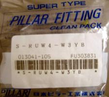Pillar S-RUW4-W3YB Resin Fitting